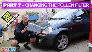 Part 7  How To Change The Pollen Filter On A Ford Ka  2007 Ford SportKa  HD [upl. by Immac779]