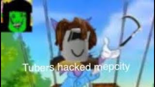 Tubers hacked meepcity😮😱 [upl. by Eniar]