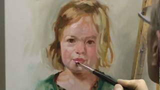 Learn how to paint a portrait portrait painting demo by ben lustenhouwer [upl. by Elicia]