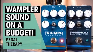 Wampler Collective Pedals  Triumph Overdrive amp Phenom Distortion  Pedal Therapy  Thomann [upl. by Valida]