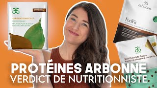 Poudre de Protéines Arbonne Peutêtre pas si bonne  ANALYSE DE NUTRITIONNISTE [upl. by Aicul572]