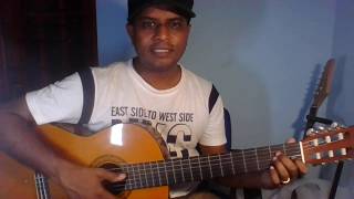 Eda raa guwan thotupaledi ma  Easy guitar tutorial [upl. by Ahsirhcal65]