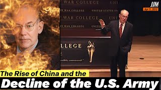 John J Mearsheimer Land PowerThe Decline of the US Army and the Rise of China [upl. by Noakes]