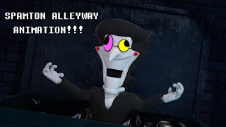 Spamton Alleyway Animation [upl. by Griffie]