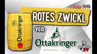 Rotes Zwickl von Ottakringer  Craft Bier Verkostung 1445 [upl. by Llertnov]