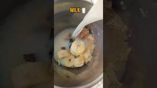 healthy protein shake 🤤 weight gain shake 🍌🍌 motivation viral shortsfeed shorts short [upl. by Reemas74]