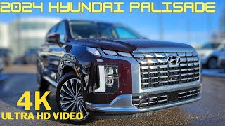 2024 Hyundai Palisade Ultimate Calligraphy Luxury Family SUV Walk around Video by Manik [upl. by Eugen]