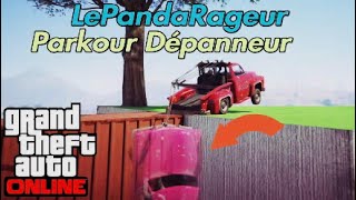 🟠 Parkour Dépanneur de LePandaRageur  GTA Online avec Araago2394 et patoumoorea [upl. by Faires]