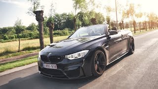 BMW M4 wAkrapovic Downpipes OR Mercedes A45 Watch this to decide [upl. by Anwahsit]