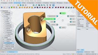 Tutorial OndselFreeCAD VariableSet use for parametric design [upl. by Yrekcaz]