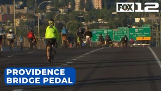 Providence Bridge Pedal helping raise money for better outcomes [upl. by Atinauq554]