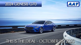 2024 Genesis G70 – This Is The Deal [upl. by Dorlisa531]