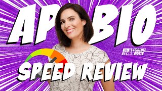 AP Bio Speed Review  ALL 8 Units in Under 15 Minutes [upl. by Ecreip]