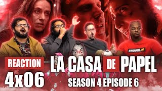 La Casa De Papel Money Heist  Season 4 Episode 6  Group Reaction [upl. by Nedra565]