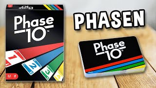 PHASE 10 Die Phasen  Spielregeln TV Spielanleitung  Mattel Games [upl. by Llimaj]