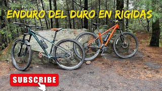 Enduro en bicicletas rigidasHardtails Belfort Yaluk y Bergamont Revox 3 [upl. by Yoshiko]