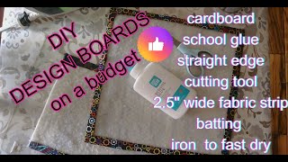 The ULTIMATE DIY design board tutorial [upl. by Nadoj429]