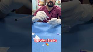 Injection Breaks 💉💊 shortvideo hospitalYoutube foryou [upl. by Onabru292]