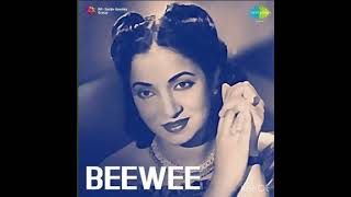 Akele Mein Wo Ghabraate To Honge  Rafi Sahab  Film  Beewee 1951 Music Director  Khayyam [upl. by Notlad]