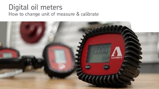 Alemite digital oil meter calibration procedure [upl. by Shuma]