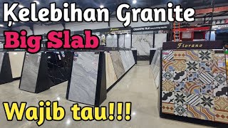 KELEBIHAN GRANITE TILE BIG SLAB  GRANITE TILE POLISH [upl. by Maiga]