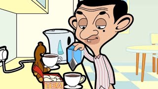 Morning Tea  Funny Episodes  Mr Bean Cartoon World [upl. by Nallad]