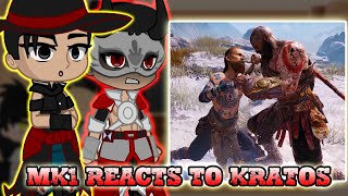 BAKI REACT KRATOS as A NEW OPPONENT Part 8  GOW  Gacha Club [upl. by Bourque690]