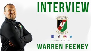 Post Match Interview  Dungannon vs Glentoran  Warren Feeney [upl. by Soiritos48]