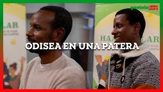 Odisea en una patera desde África a VitoriaGasteiz [upl. by Wengert304]