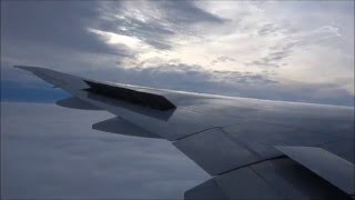 Landing approach to Pulkovo St Petersburg Airport Russia [upl. by Shamus]