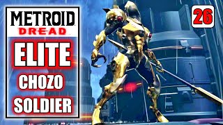 Metroid Dread  Defeat the Elite Chozo Soldier in Hanubia  Gameplay Walkthrough Part 26 [upl. by Zebe]