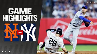 Mets vs Yankees Game Highlights 72424  MLB Highlights [upl. by Beckett]