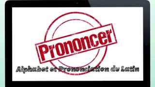 MOOC alphabet et prononciation du latin [upl. by Jansen184]