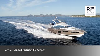 Azimut 60  Full Review by The Boat Show [upl. by Shirlene]