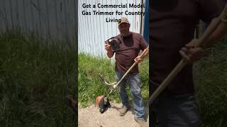 Selecting the Best Gas Trimmer and String For Tackling High Grass stihl weedwacker grasstrimmer [upl. by Sharron]