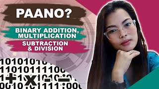 BINARY ADDITION MULTIPLICATION SUBTRACTION AND DIVISION  Maam Cha [upl. by Conlen782]