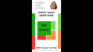 Impact SWOT Do Good Impact  Investible Impact Innovations free course [upl. by Yehs644]