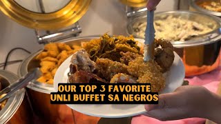 Our Top 3 Favorite Eat All You Can or Unli Buffet sa Bacolod [upl. by Ratib]