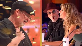 AGT Golden Buzzer SHOCKS Judges With Impressive Cover [upl. by Koorb118]