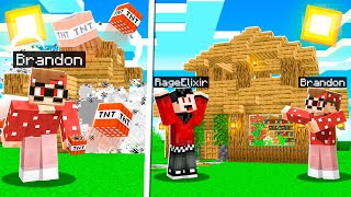 My Best Friend DESTROYED My House Then Surprised Me with a NEW ONE Realms SMP  Episode 51 [upl. by Kirsteni]