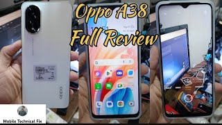 Oppo A38 Unboxing And Review Camera Test amp Features [upl. by Ahsiekahs]