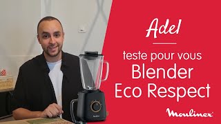 MOULINEX  Test et avis sur le blender Eco Respect  un design écologique pour limiter son impact [upl. by Lebasiram]