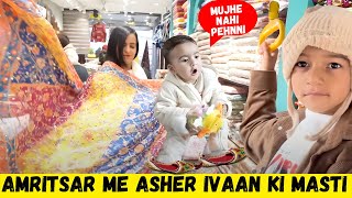 Asher ke liye kari JUTTI shopping in AMRITSAR [upl. by Onairda]