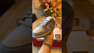 Unboxing the Nike Dunk Low Grey Fog [upl. by Naneik]