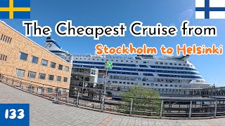 Our Cruise from Stockholm to Helsinki  Full details  Ravi Travel Vlogs [upl. by Lynea]