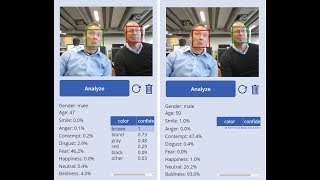 PowerApps and Cognitive Services Part 6  Analyse faces for age gender and emotions [upl. by Neram76]