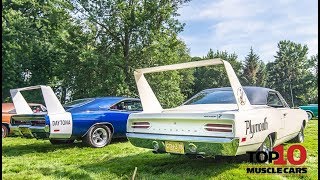 Detroit Muscles Top 10 Muscle Cars [upl. by Meade]