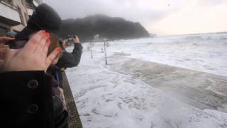 Temporal de olas en Zarautz 2 [upl. by Adhamh]