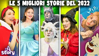 LE 5 MIGLIORI STORIE DEL 2022  Storie per Bambini Italiano  A Story Italian [upl. by Shannen132]