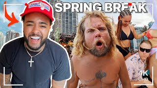 CRASHING MIAMI SPRING BREAK PARTIES FOR 24 HOURS INSANE [upl. by Itoyj]